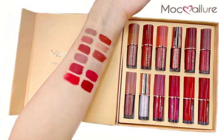12-Piece Lip Gloss Set for Pakistani Women