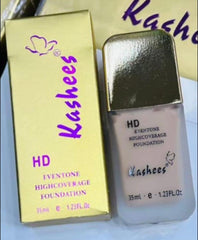 HD Eventone High Coverage Foundation 35ml Gold Packaging