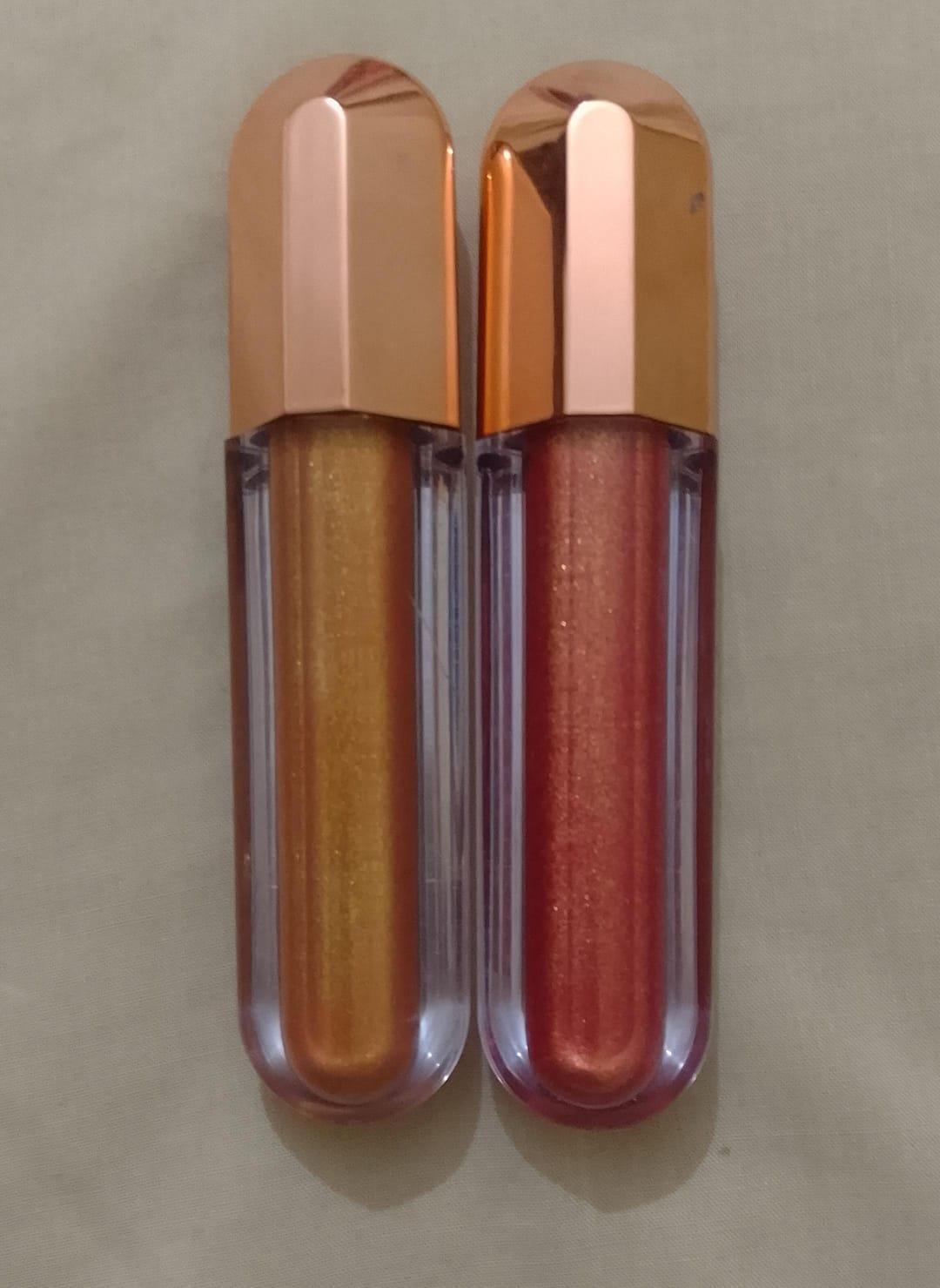Premium Liquid Glitter Eyeshadows Golden Brown