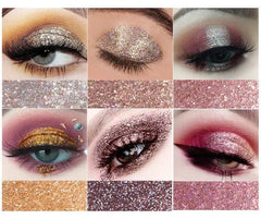24-Piece Multicolor Glitter Eyeshadow Set