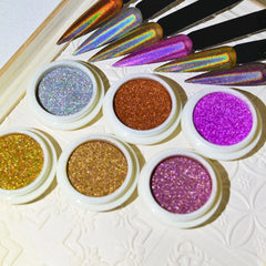 24-Piece Multicolor Glitter Eyeshadow Set