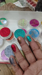 24-Piece Multicolor Glitter Eyeshadow Set