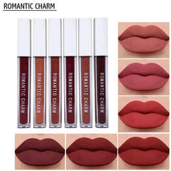 Romantic Empire Matte Lip Gloss 6 Shades Long Lasting