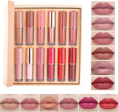 High Pigment Lip Gloss Matte Finish 2ml Tones 2 PC