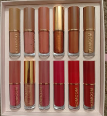 High Pigment Lip Gloss Matte Finish 2ml Tones 2 PC