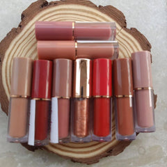 High Pigment Lip Gloss Matte Finish 2ml Tones 2 PC