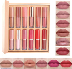 High Pigment Lip Gloss Matte Finish 2ml Tones 2 PC