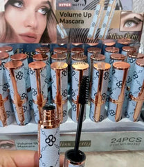 Premium Quality Mascara for Dry Lashes, Rose Gold & Blue Design