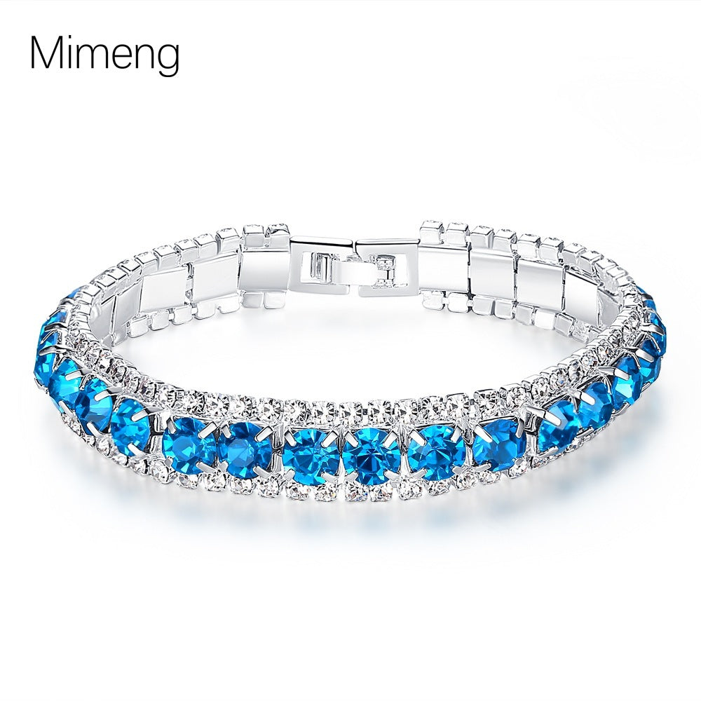 Crystal Bracelet for Women Wedding Office Daily Wear