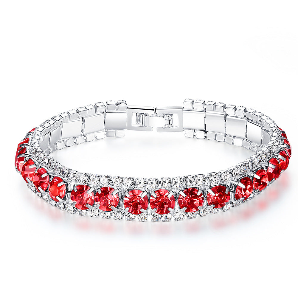 Crystal Bracelet for Women Wedding Office Daily Wear