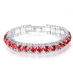Crystal Bracelet for Women Wedding Office Daily Wear