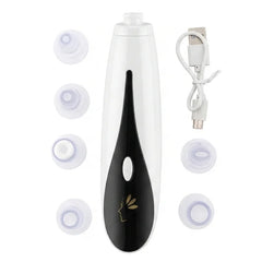 Rechargeable Blackhead Remover Vacuum Cleaner | Model FPLS-001 | Deep Pore Cleansing & Microdermabrasion Device