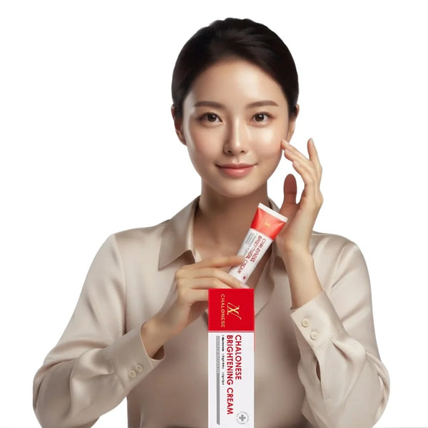 Chalonese Advanced Spot Fading Glow Cream | Brightening Face Cream with Niacinamide, Alpha-Arbutin & Tranexamic Acid | Dark Spot & Uneven Skin Tone Care | 20g